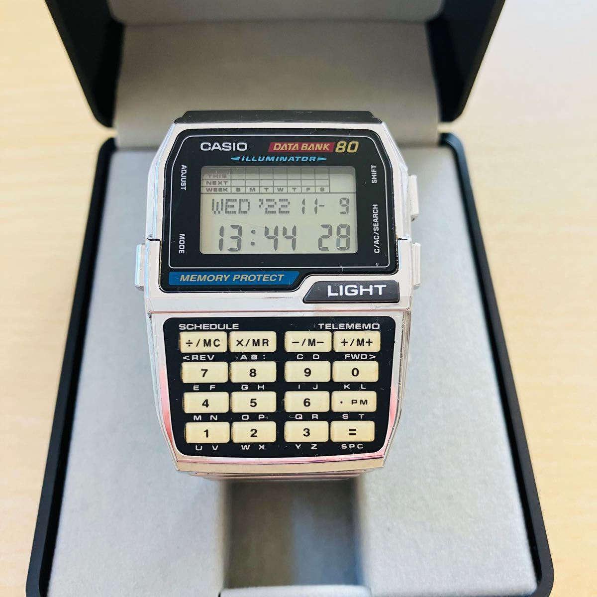 CASIO カシオ データバンク DBC-810 電池交換済 - 時計