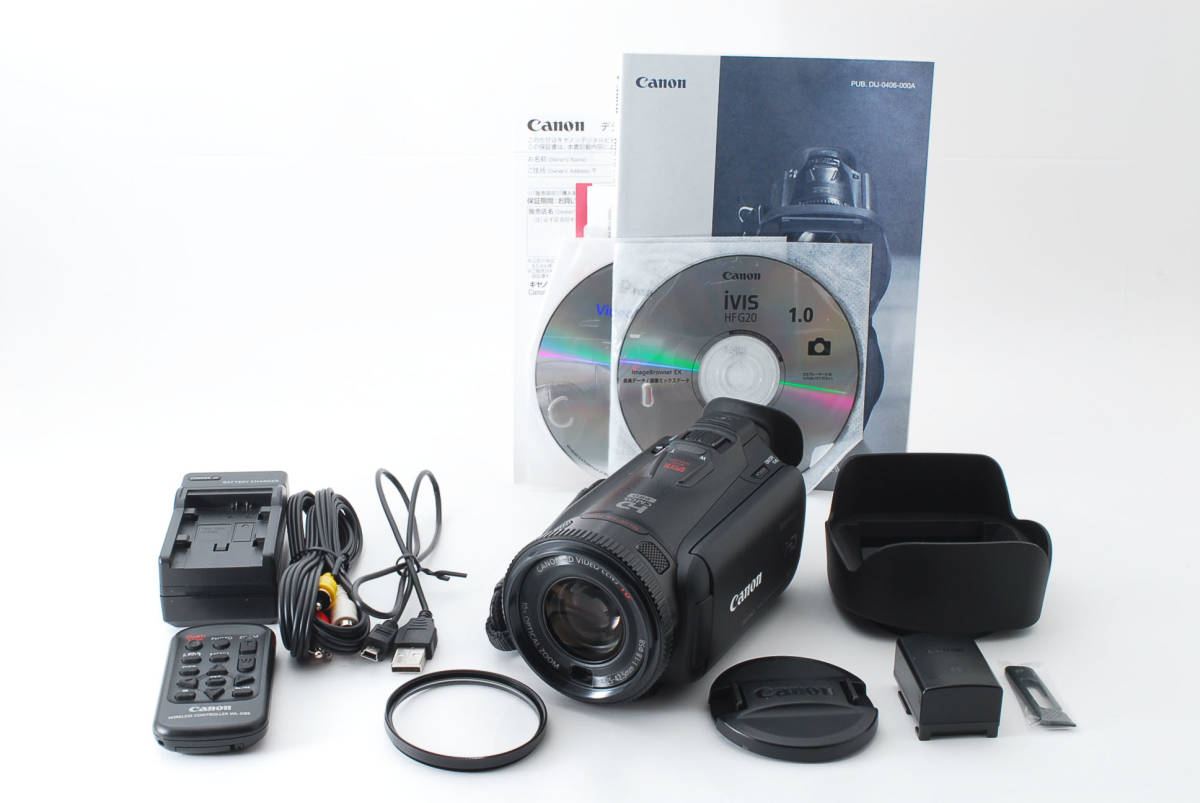 人気No.1 キャノン Canon iVIS HF G20 ビデオカメラ lesaffre.com.uy