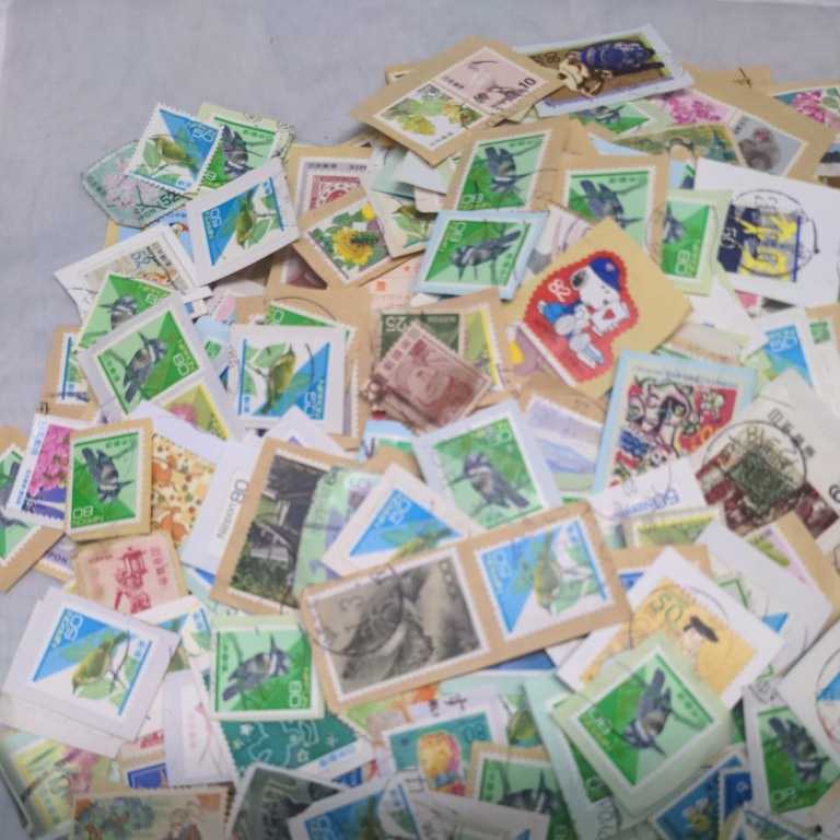 日本紙付き　使用済み切手　切手_画像2