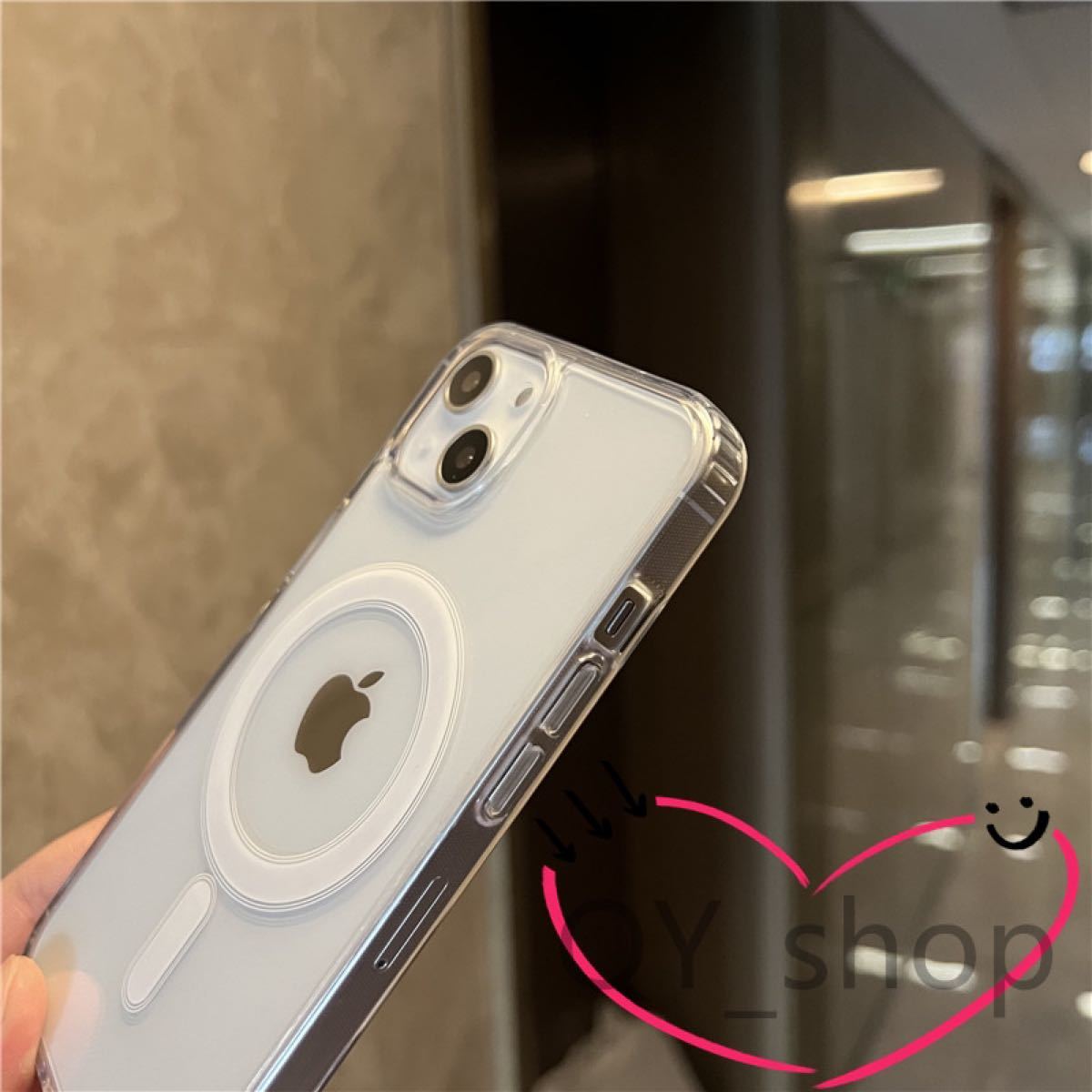 即出荷】 iphone12Pro用 MagSafe対応 磁気ワイヤレス充電 クリアケース arpeggioproperties.co.uk