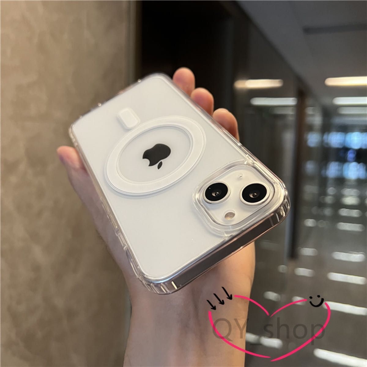 iphone14/13/12/SE MagSafe対応 磁気ワイヤレス充電ケース