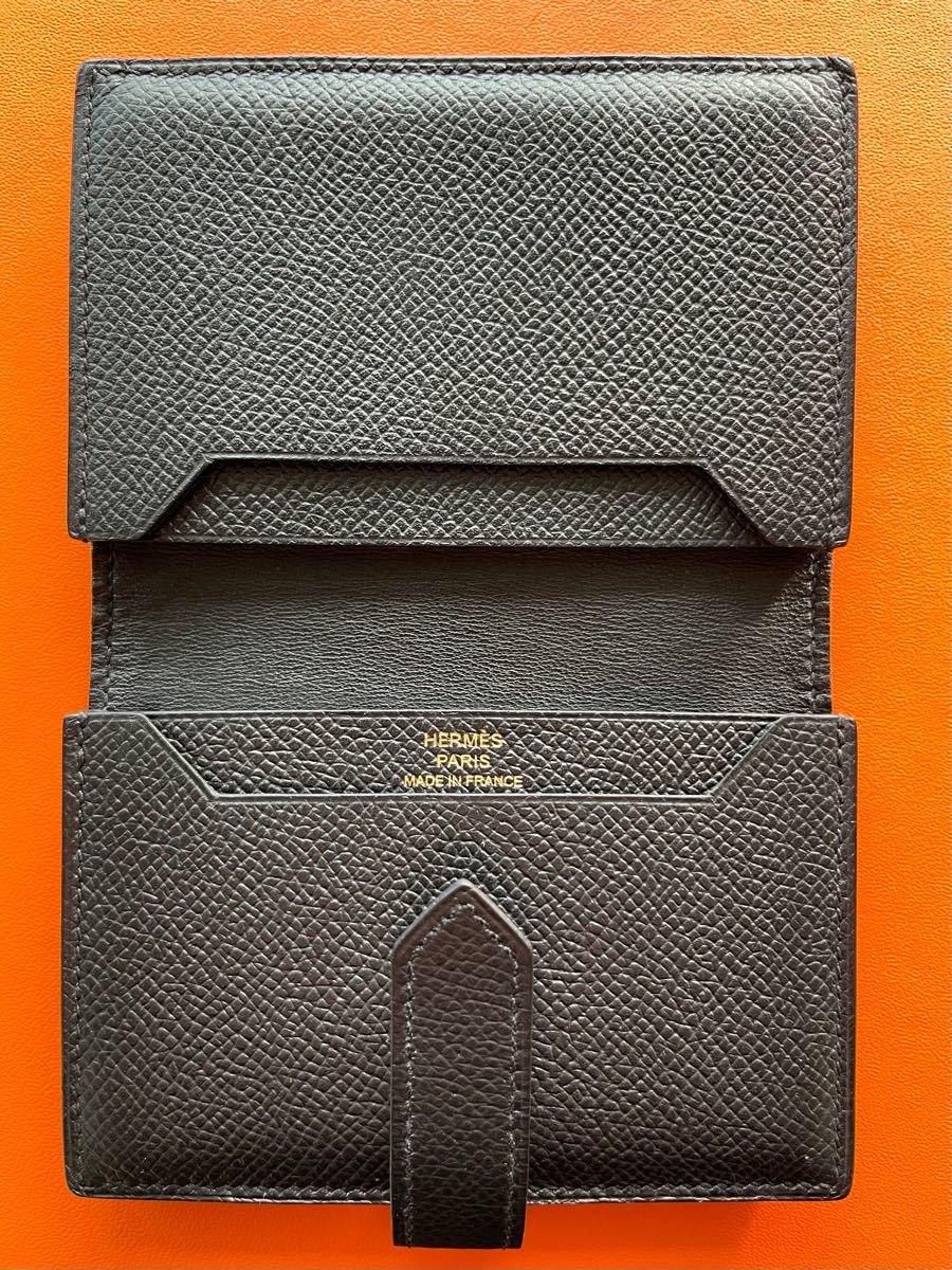 エルメスべアン ゴールド金具 名刺入れ | keramorosso.com