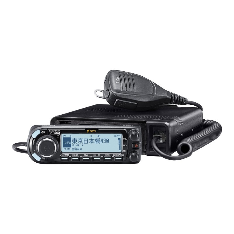 アマチュア無線 ID-4100 受信改造済 アイコム 144/430MHz デュオバンド デジタル20Wトランシーバー GPSレシーバー内蔵
