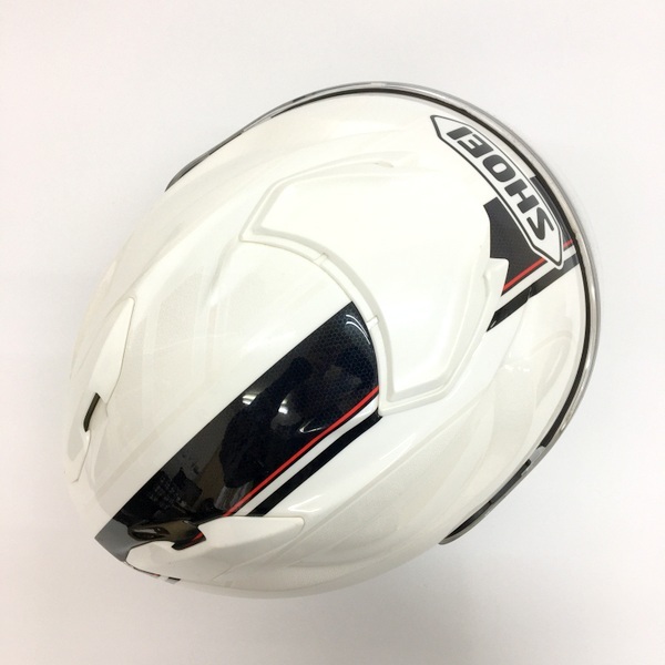 SHOEI GT Air 2 REDUX フルフェイスヘルメット 内装洗濯 除菌消臭済 オートバイ Mサイズ 57cm ホワイト ショウエイ バイク用品 N17321H●_画像5