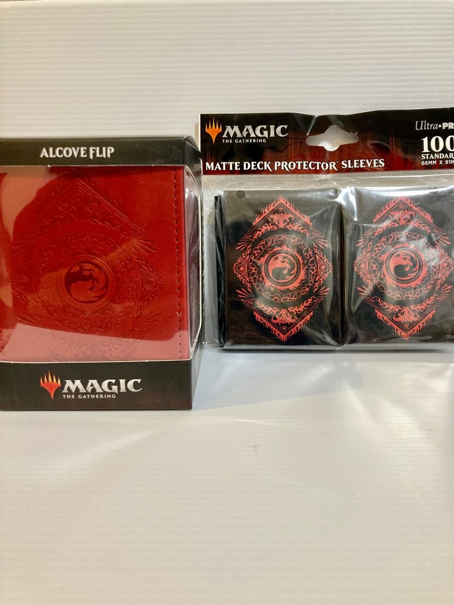 MTG ウルトラプロ マナ7 フリップデッキケース+スリーブ 山 新品未開封品