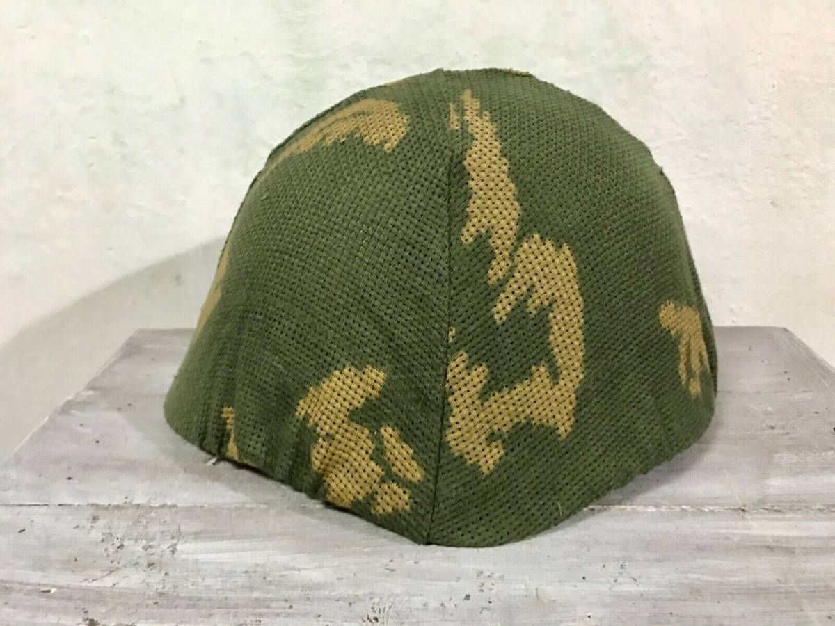  genuine article the truth thing [so ream made ]1950-80 period goods sobieto army SSH40 helmet cover beryo-zkaCCCP USSR red army 