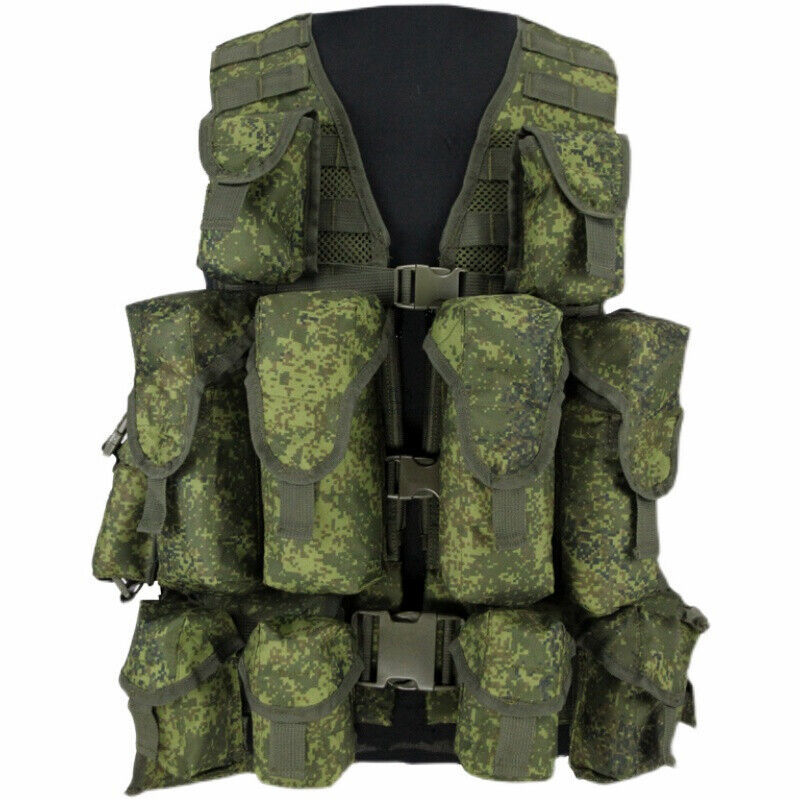 [ Россия армия ]6SH117 Tactical Vest полный комплект цифровой флора копия поиск : грудь lig военная форма 6SH116 подсумок для магазинов 