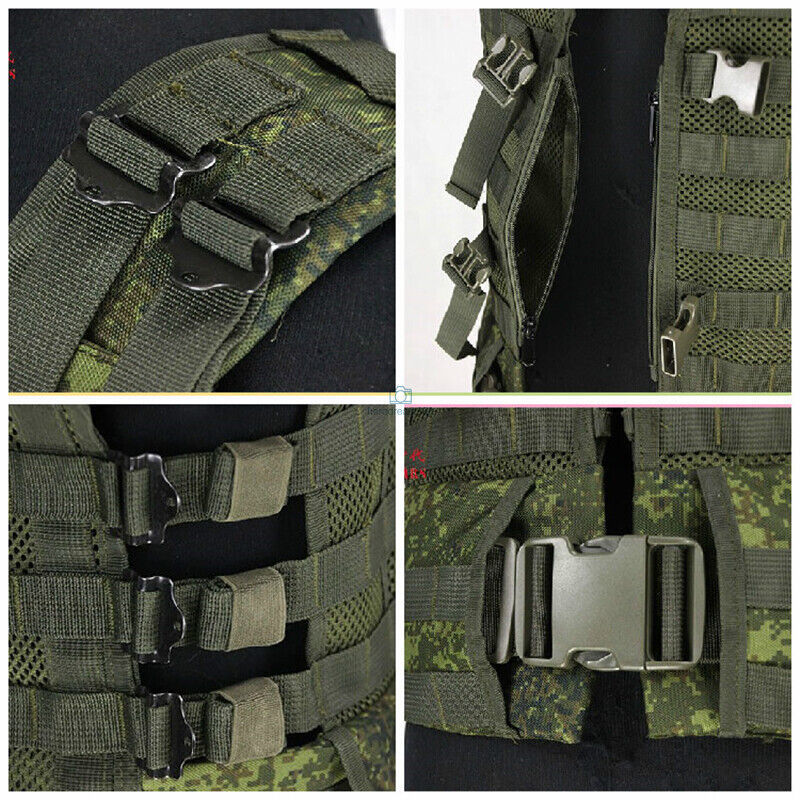 [ Россия армия ]6SH117 Tactical Vest полный комплект цифровой флора копия поиск : грудь lig военная форма 6SH116 подсумок для магазинов 