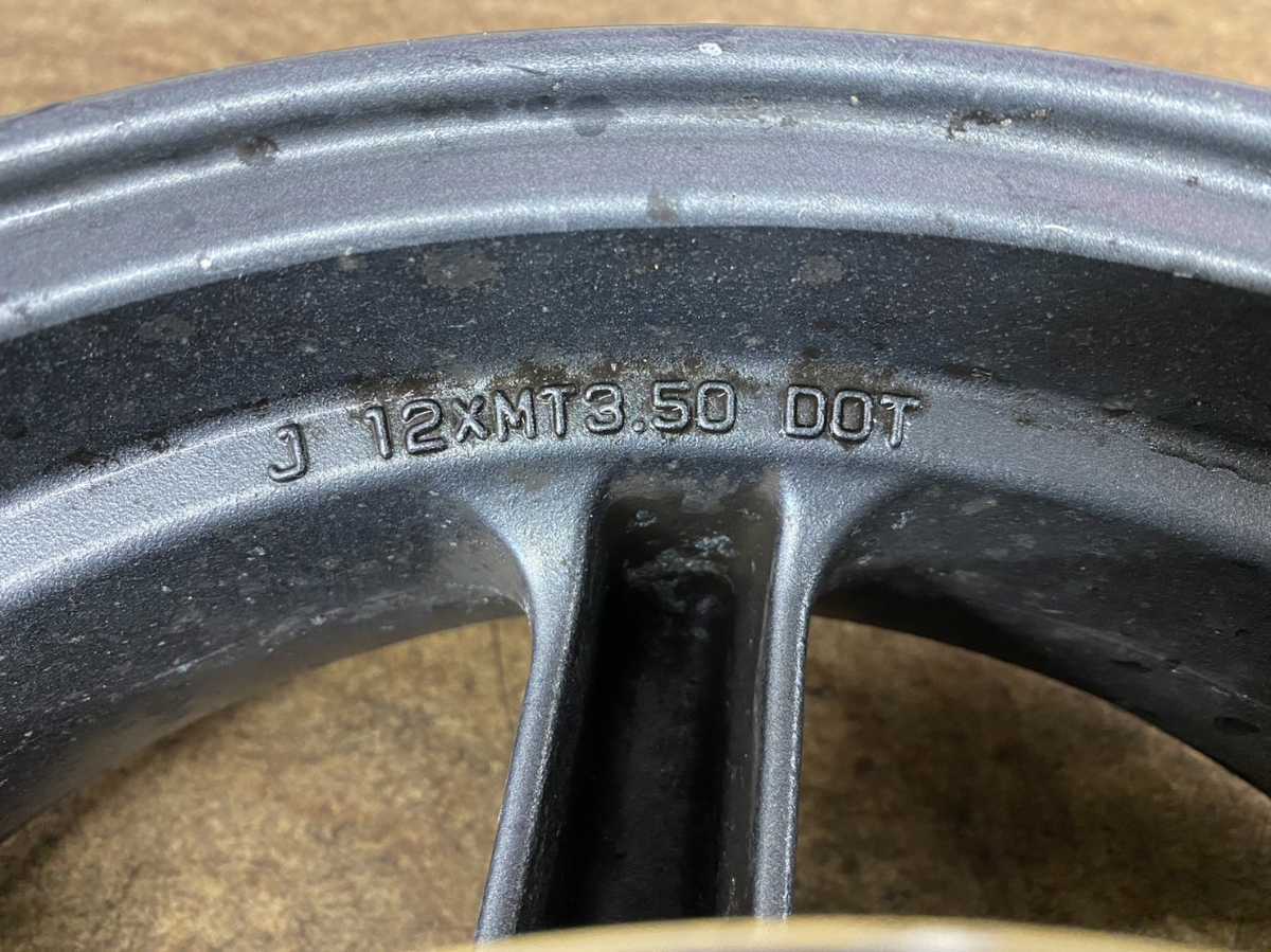  Suzuki Street Magic CA1LB front wheel tire shaft attaching disk J12×MT3.50 SUZUKI original part parts 