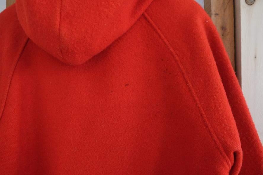 ウールリッチダッフルコートビンテージヴィンテージピーコートウールロングフーデットフード付きアメリカ古着屋レディース70年代80s赤_画像8
