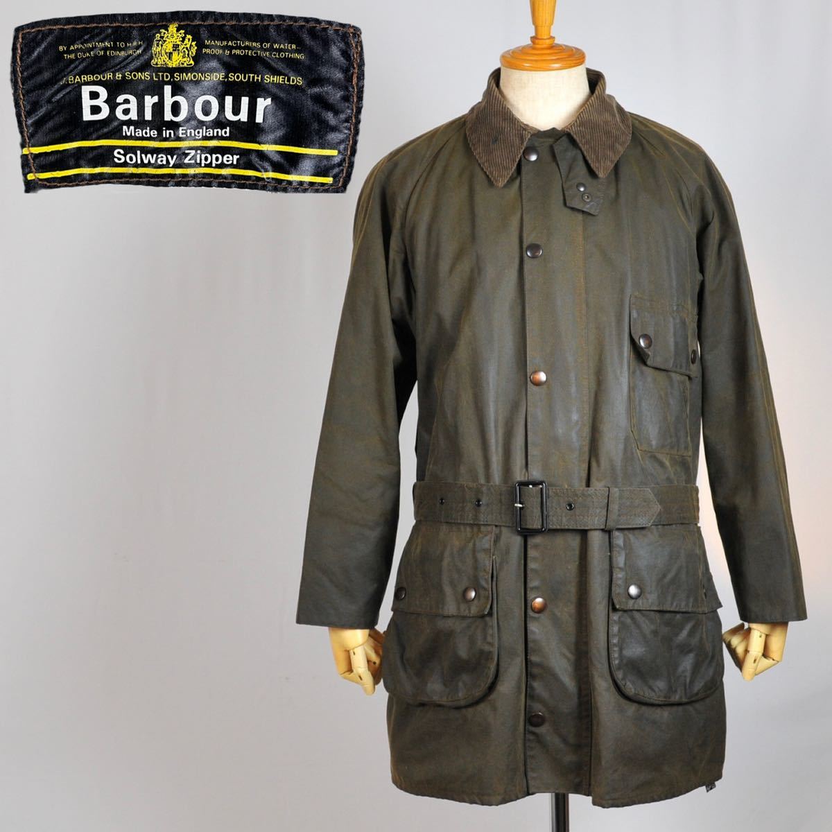 値頃 Vintage 軍支給品/ミントコンディション/ Barbour ソルウェイ