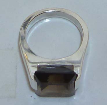 [.. shop ] smoky quartz R-2010SQZ ring 