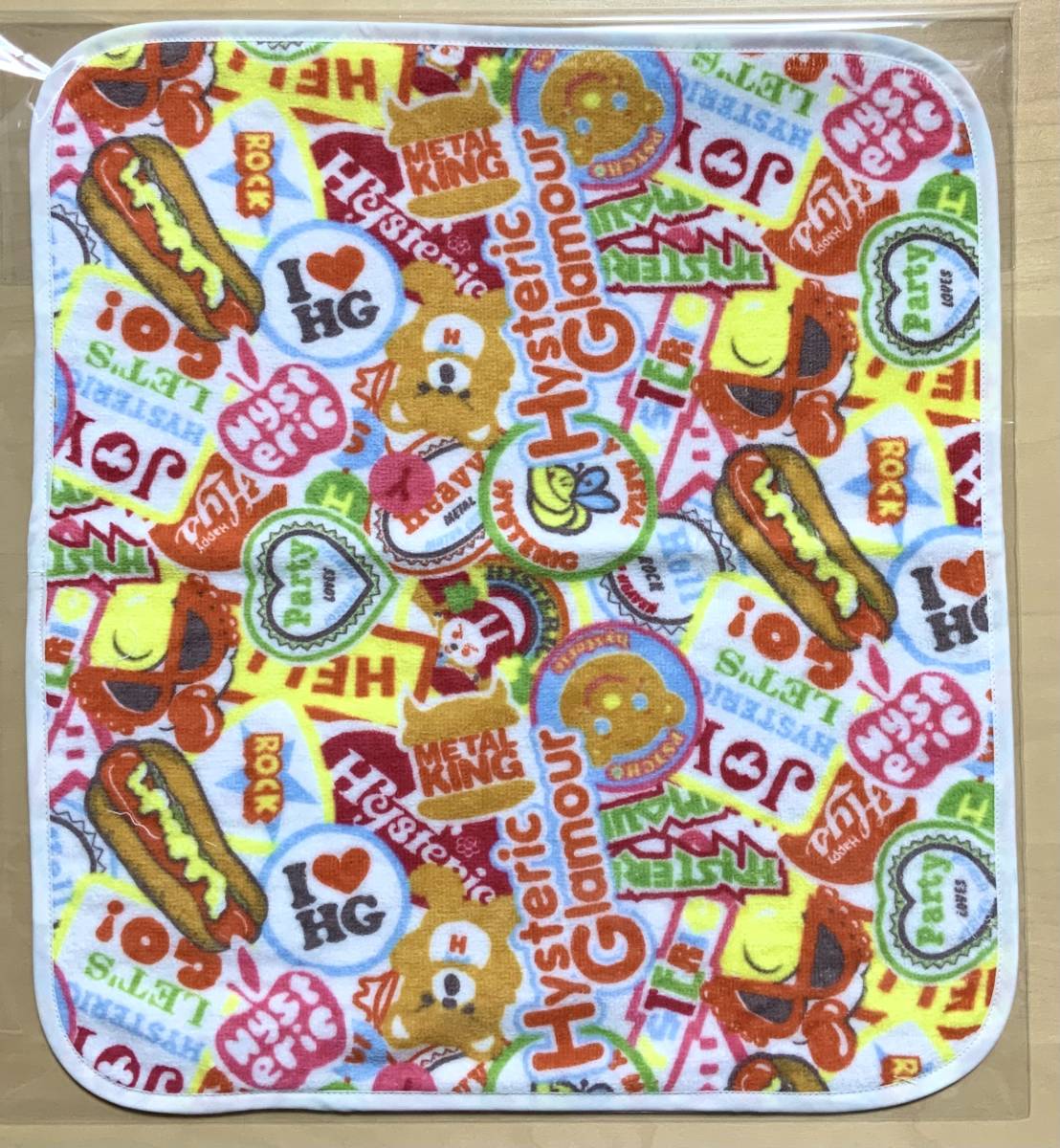 即決☆ヒスミニ☆正規品☆新品☆ハンドタオル☆ホットロッド☆ヒステリックミニ☆HYSTERICMINI☆26_画像1