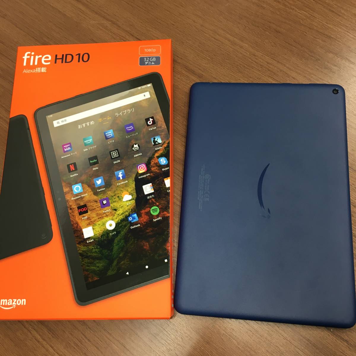 Fire HD 10 11世代 32GB ブラック 純正カバー（オリーブ）付