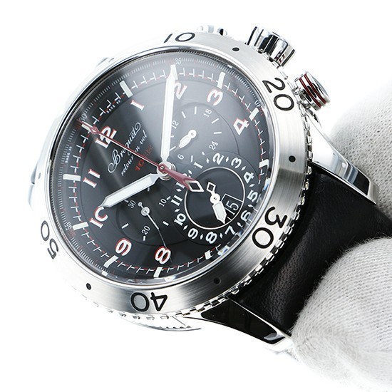  Breguet Breguet модель XXII 3880ST/H2/3XV черный циферблат б/у наручные часы мужской 