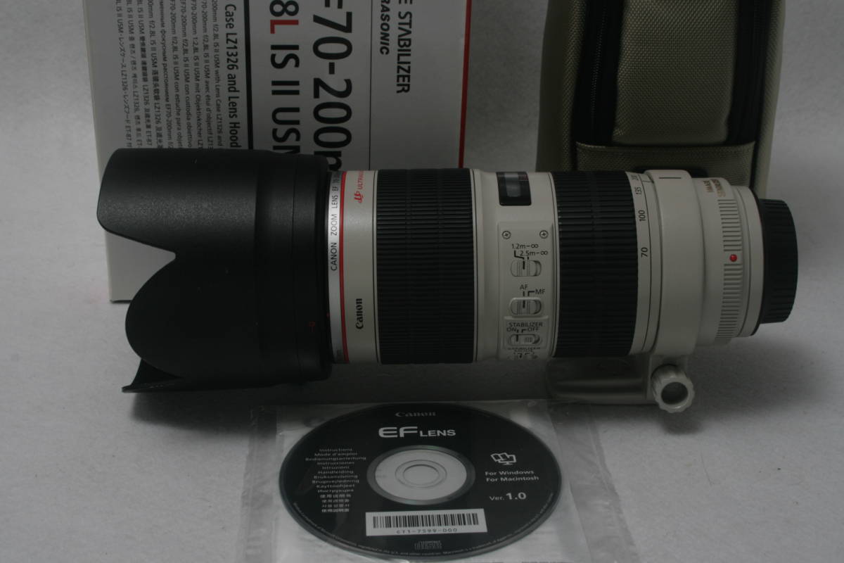 キヤノン Canon Zoom Lens EF 70-200mm F2.8L IS ll USM 箱 未使用純正