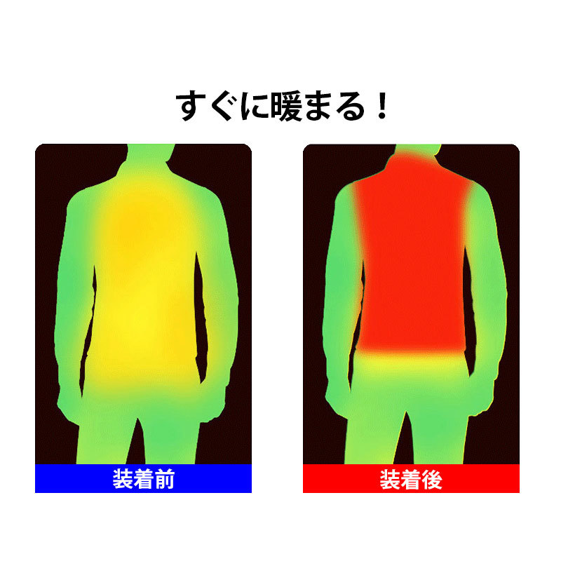  stock processing battery attaching [13 sheets heater built-in electric heated vest ] electric heated jacket heater protection against cold the best protection against cold wear working clothes . manner choki snowsuit 