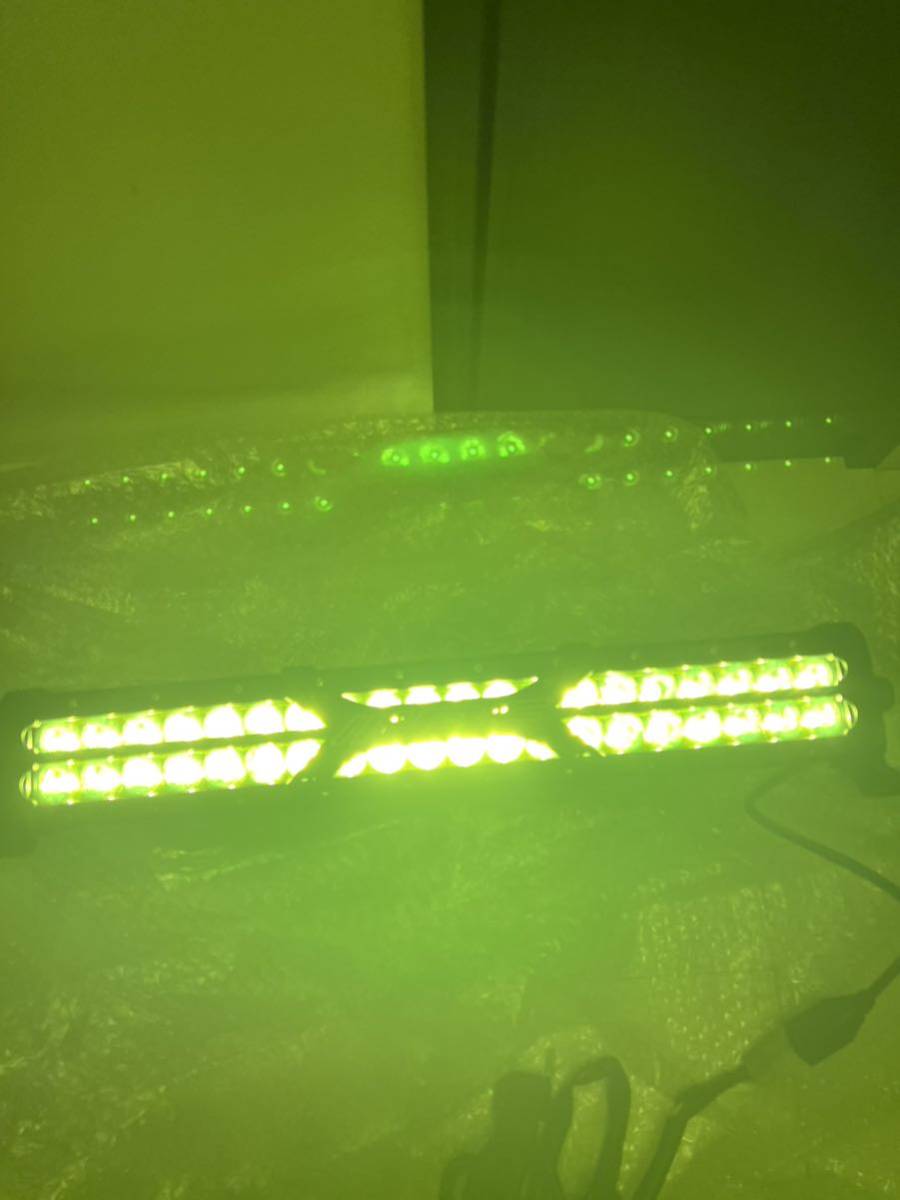 IPF 600 LED 雷神 ライトバー ダブルロー 20インチフォグ ドライビング 作業灯 リレーハーネス 4