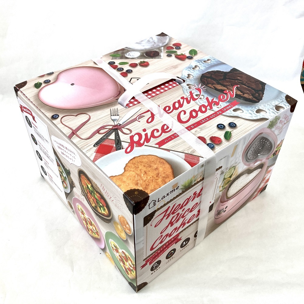 新品 ハートライスクッカー 炊飯器 LRCK-401 3 5合炊き ハート型 新品 ハートライスクッカー 炊飯器 LRCK-401 3 5合炊き ハート型