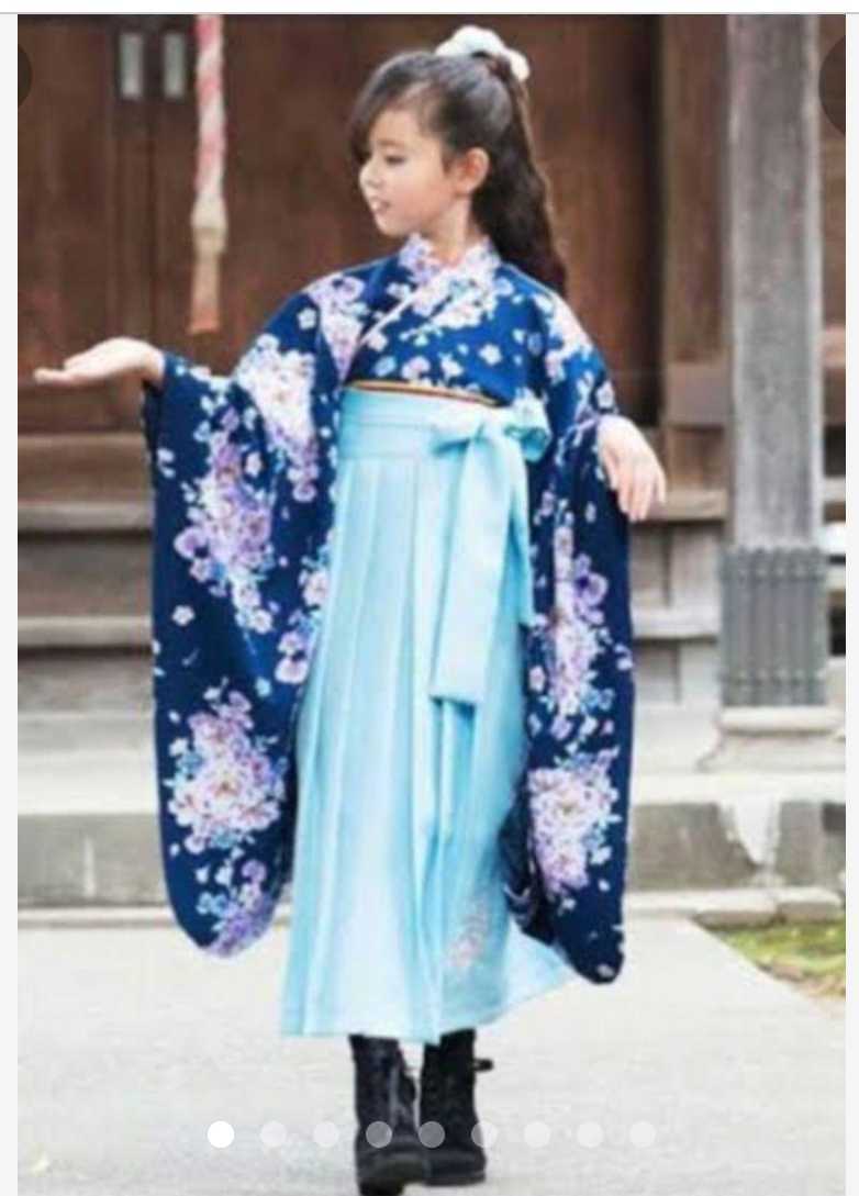 キャサリンコテージ レース 袴 セット サイズ150 髪飾り付き つまみ細工-