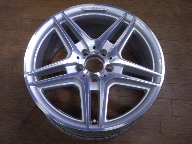 メルセデスベンツ AMG W204 Ｃクラス 純正 一本 18×8J+50 PCD112 A2044014102 ゴルフR A3 c320 c180 c200 c220 c280 s300 s350 s600_画像1