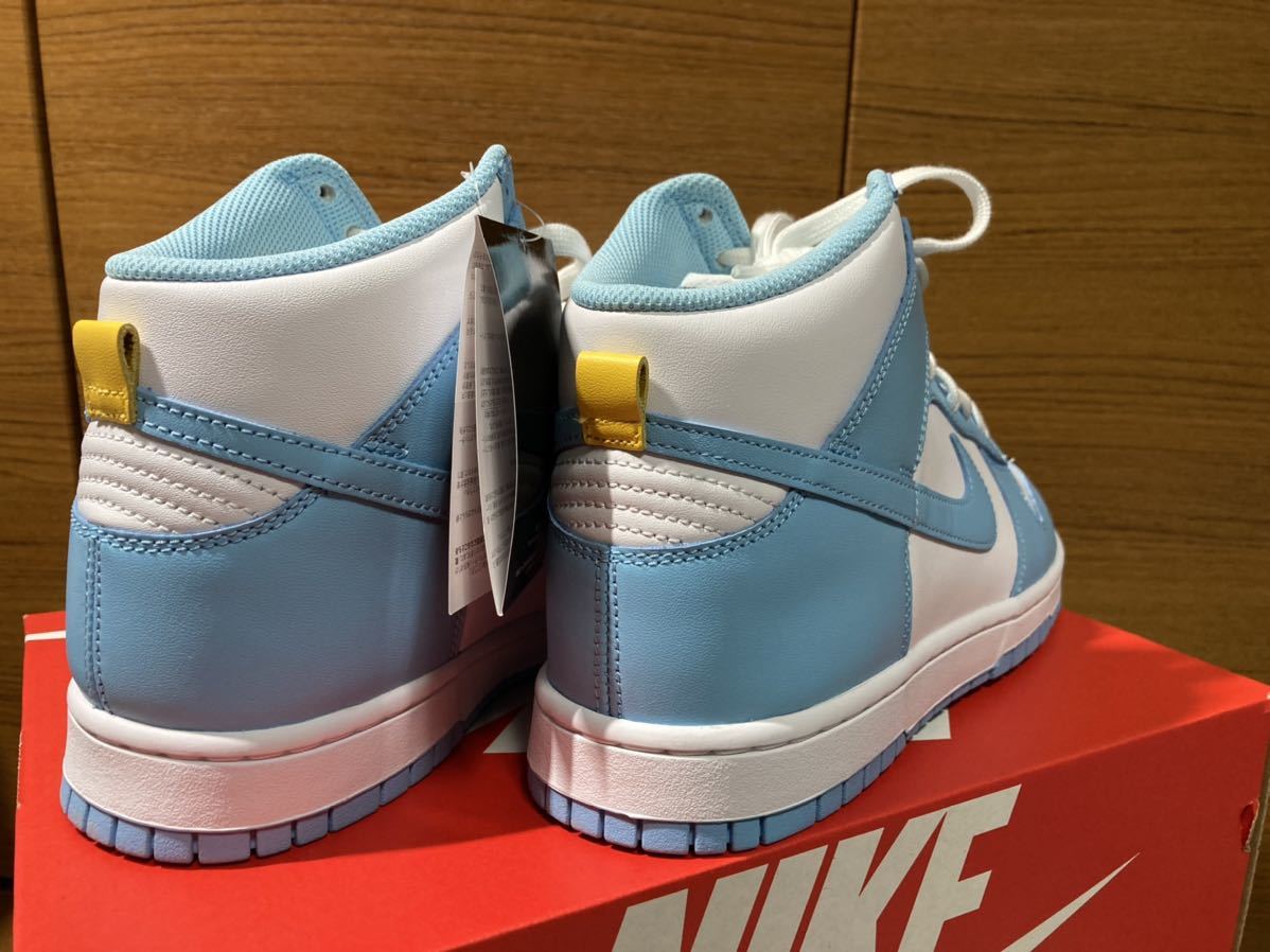 高級感 新品未使用 NIKE DUNK HIGH RETRO BLUE CHILL ecousarecycling.com