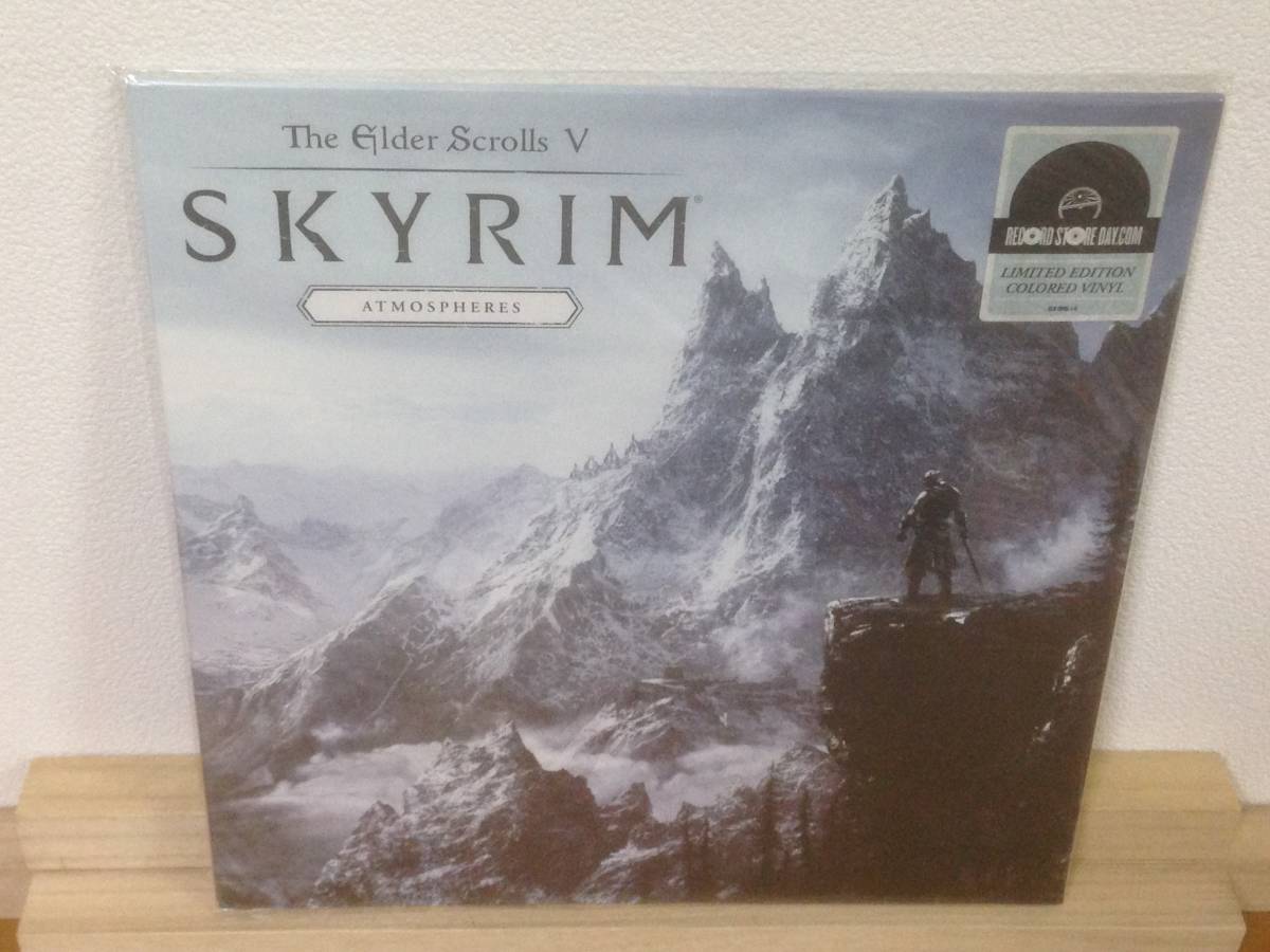 Новый неоткрытый LP The Elder Scrolls v Skyrim Atmosphers RSD 2017 SL9-2045-1-4 Джереми Соул по-прежнему запечатал музыку Skyrim Game