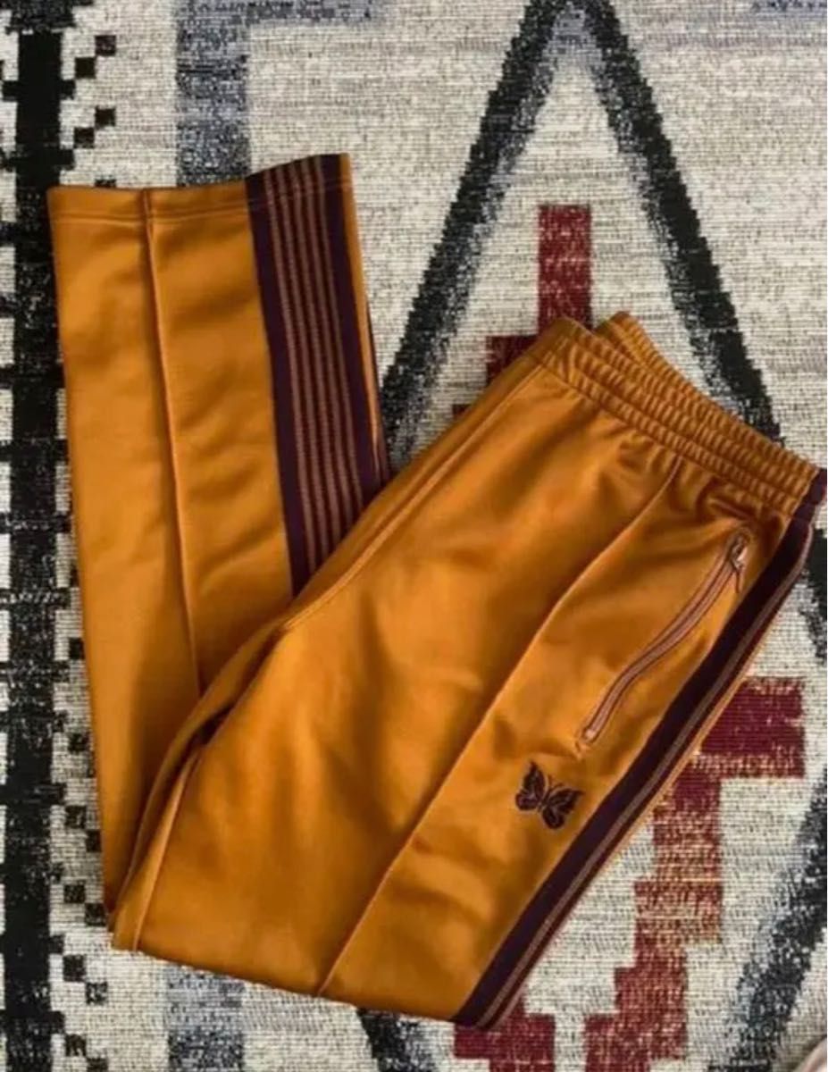 Needles トラックパンツ マスタード メンズファッション ジャージ