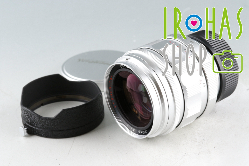 肌触りがいい for Lens Silver - ASPHERICAL F/1.2 35mm VM Nokton