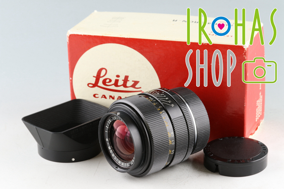 Leica Leitz Summicron-R 35mm F/2 3-Cam Lens for Leica R With Box #44114L1_画像1