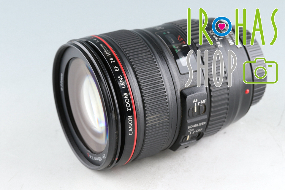 高級品市場 L F/4 24-105mm Zoom EF Canon IS #44218H12 Lens USM