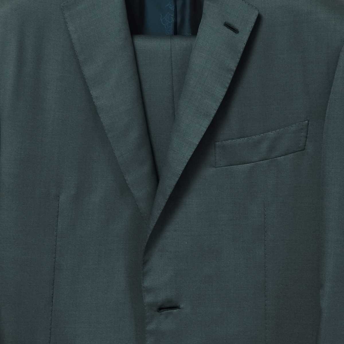 ブリオーニ カラースーツ 緑系 ５０_画像5
