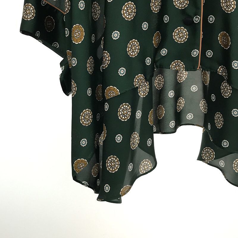 美品】 sacai / サカイ | 2021SS | Komon Print Shirt 小紋 プリント