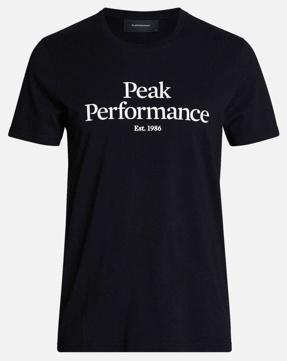 Peak Performance / Original Logo Tee / Black / XL 【auction by polvere_di_neve】ピークパフォーマンス norrona patagonia arc'teryx_画像1