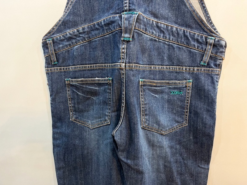 *X-girl/ X-girl Denim комбинезон sizeM женский оттенок голубого Street б/у одежда used*