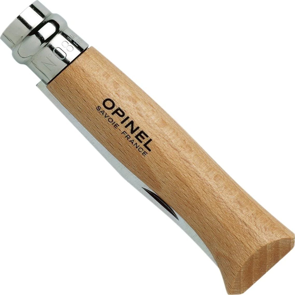 オピネル（OPINEL）フォールディング ナイフ 刀身/ステンレスチール#No.08 ブナ 正規品 41438/0805_画像2