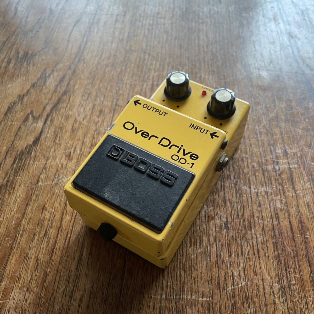 名機!BOSS OD-1 エフェクター オーバードライブ-