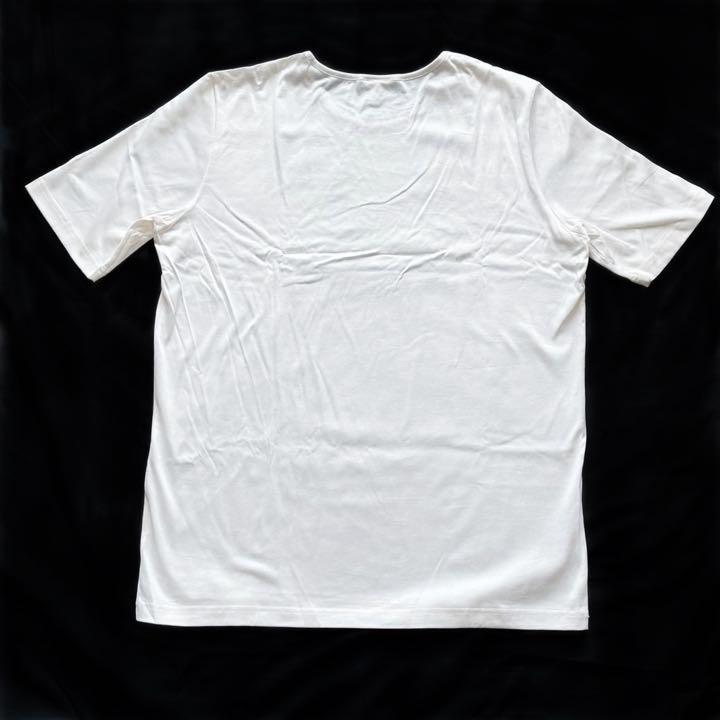 未使用　HERMES　エルメス　半袖　Tシャツ　シルク　箱付き　メンズ　Mサイズ_画像5