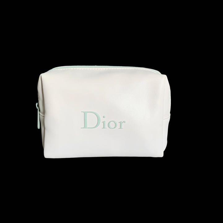Dior　ディオール　ミニポーチ　薄ピンク　PVC　ノベルティ