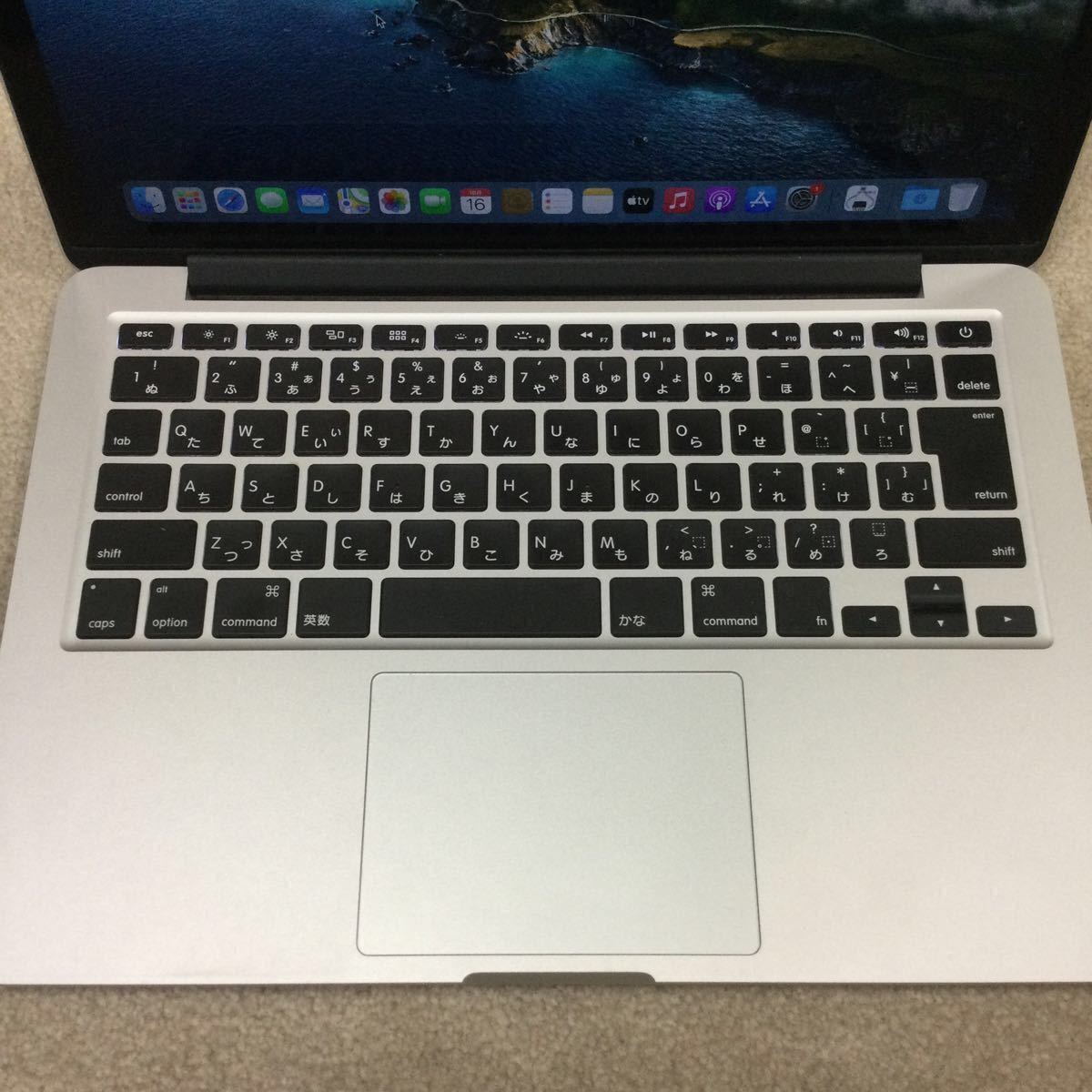 MacBook Pro 13inch retina late2013 A1502 Core i5 8G/128GB ほぼ未