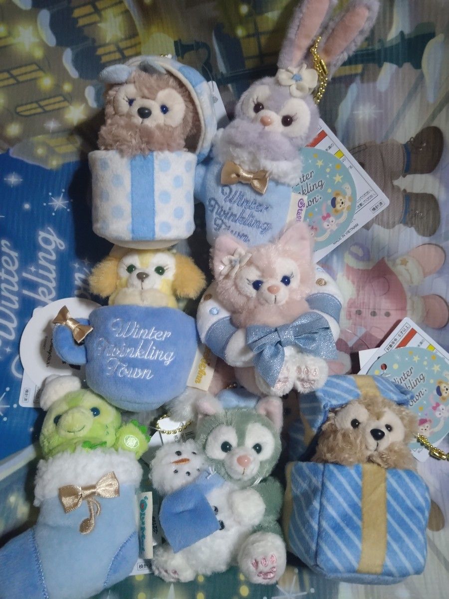 トゥインクリングタウン ぬいぐるみチャーム7点セット クリスマス ...