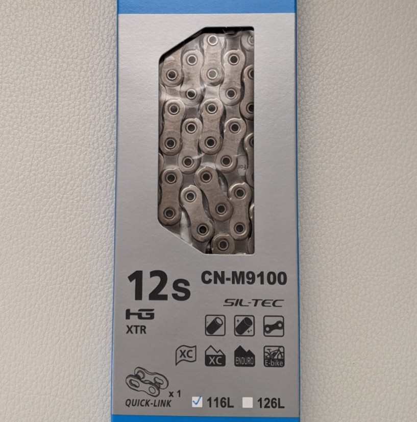 SHIMANO (シマノ) CN-M9100 XTR M9100 12S 116L クイックリンク付属 チェーン|PayPayフリマ シマノ CN-M9100 12S 116L クイックリンク付属 チェーン