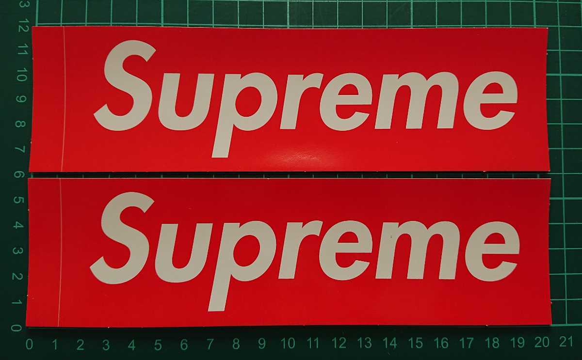 シュプリーム ステッカー 3枚セット トレードマーク 22FW boxlogo