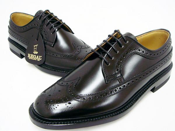 リーガル 革靴 25.5 ブラック