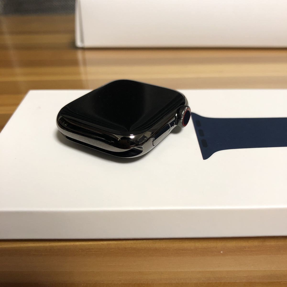 Apple Watch Apple часы Series7 graphite нержавеющая сталь использование один раз только принадлежности все есть 