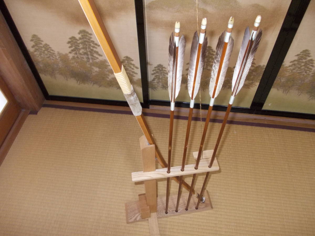 弓道具 矢の飾り台(弓矢は商品外)希少 一点限り 6