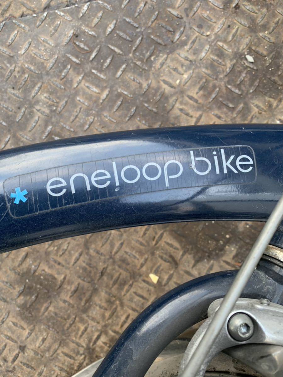 2) рабочий товар Sanyo Eneloop мотоцикл велосипед с электроприводом eneloop bike для детали 
