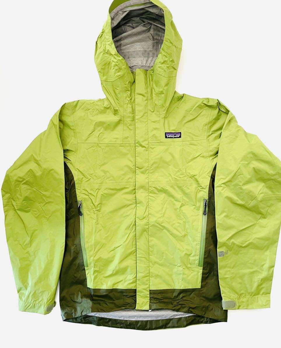 デッド!! 希少!! 新品 patagonia RAIN SHADOW JKT GREEN パタゴニア レインシャドウジャケット ナイロンジャケット size XS
