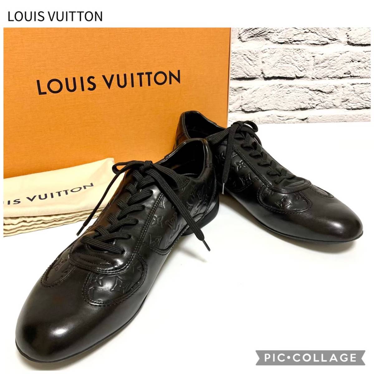【美品 27.5】Louis Vuitton モノグラム型押しシューズ - www.cruzverde.com.mx