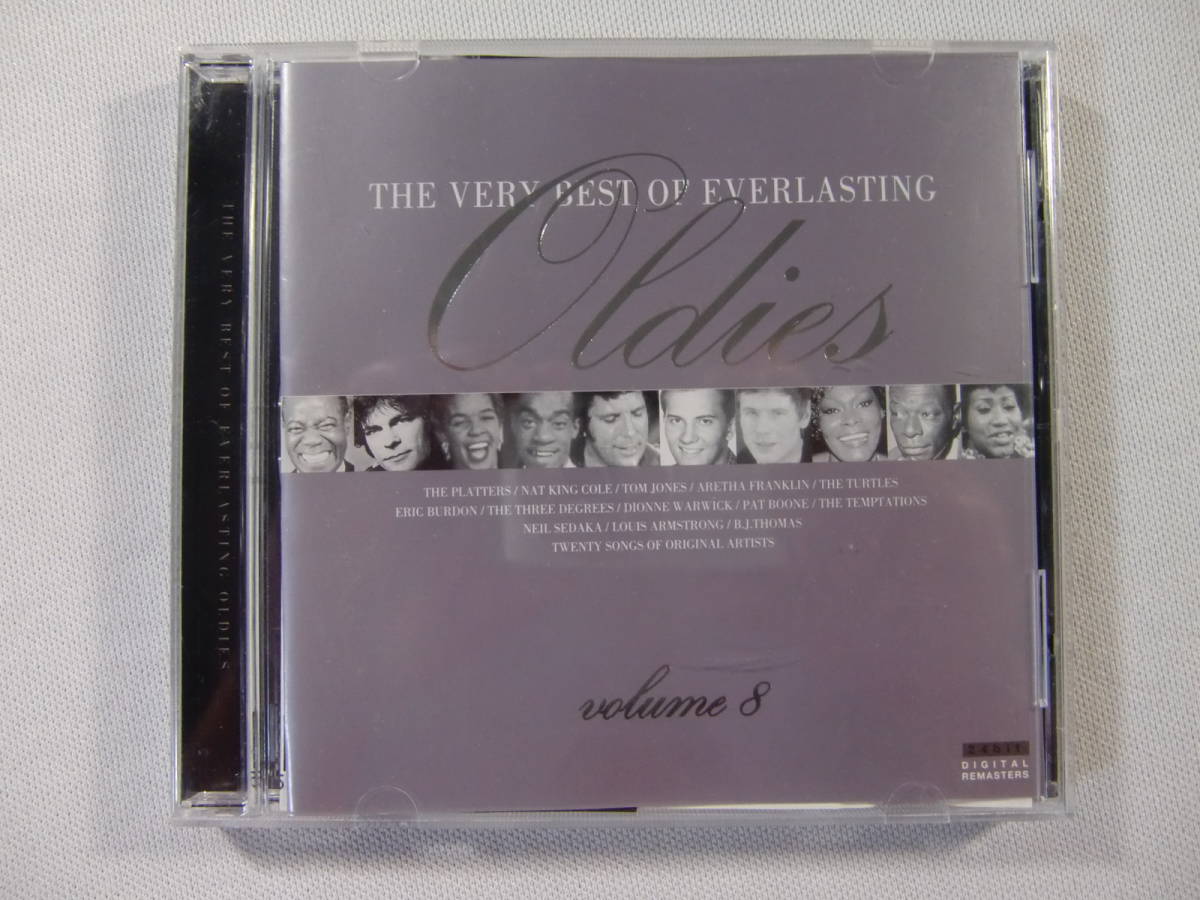 V.A. The Very Best of Everlasting Oldies Volume 8 - Platers - Tom Jones - Turtles - Pat Boone - B.J.Thomas - Dionne Warwick_画像1